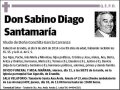 DIAGO SANTAMARIA,SABINO