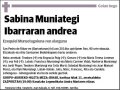 MUNIATEGI IBARRARAN,SABINA