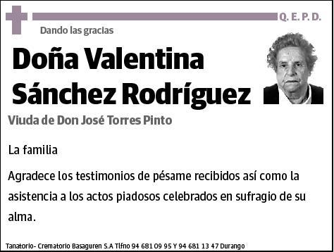 SANCHEZ RODRIGUEZ,VALENTINA