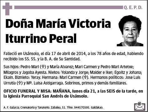 ITURRINO PERAL,MARIA VICTORIA