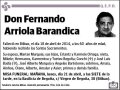 ARRIOLA BARANDICA,FERNANDO