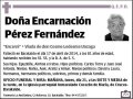 PEREZ FERNANDEZ,ENCARNACION