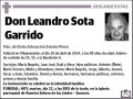 SOTA GARRIDO,LEANDRO
