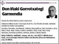GORROTXATEGI GARMENDIA,IÑAKI