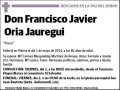 ORIA JAUREGUI,FRANCISCO JAVIER
