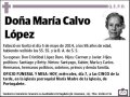 CALVO LOPEZ,MARIA