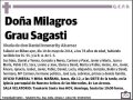 GRAU SAGASTI,MILAGROS