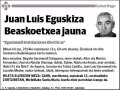 EGUSKIZA BEASKOETXEA,JUAN LUIS
