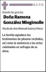 GONZALEZ MIEGIMOLLE,RAMONA