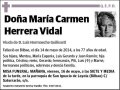 HERRERA VIDAL,MARIA CARMEN