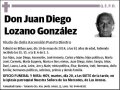 LOZANO GONZALEZ,JUAN DIEGO