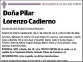 LORENZO CADIERNO,PILAR