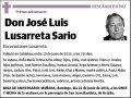 LUSARRETA SARIO,JOSE LUIS