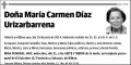 DIAZ URIZARBARRENA,MARIA CARMEN