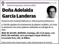 GARCIA LANDERAS,ADELAIDA