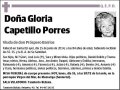 CAPETILLO PORRES,GLORIA
