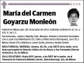 GOYARZU MONLEON,MARIA DEL CARMEN