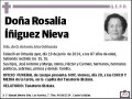 IÑIGUEZ NIEVA,ROSALIA