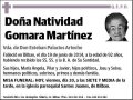 GOMARA MARTINEZ,NATIVIDAD