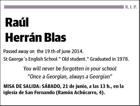 HERRAN BLAS,RAUL