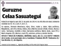 CELAA SASUATEGUI,GURUZNE