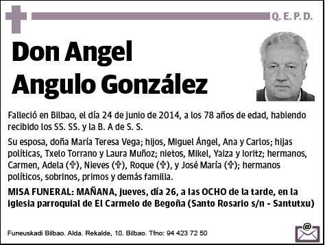 ANGULO GONZALEZ,ANGEL