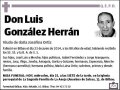 GONZALEZ HERRAN,LUIS