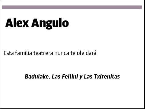 ANGULO,ALEX