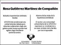 GUTIERREZ MARTINEZ,ROSA
