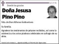 PINO PINO,JESUSA
