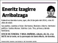 IZAGIRRE ARRIBALZAGA,ENERITZ