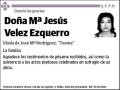 VELEZ EZQUERRO,Mª JESUS