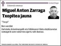 ZARRAGA TXOPITEA,MIGUEL ANTON