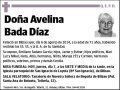 BADA DIAZ,AVELINA