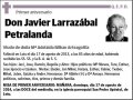 LARRAZABAL PETRALANDA,JAVIER
