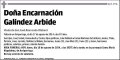 GALINDEZ ARBIDE,ENCARNACION