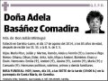 BASAÑEZ COMADIRA,ADELA