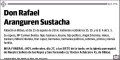 ARANGUREN SUSTACHA,RAFAEL