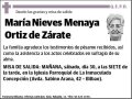 MENAYA ORTIZ DE ZÁRATE,MARIÁ NIEVES