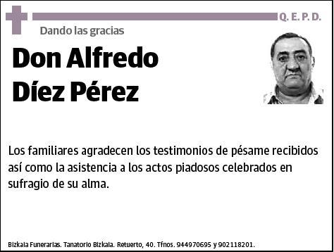 DIEZ PEREZ,ALFREDO