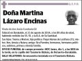 LAZARO ENCINAS,MARTINA