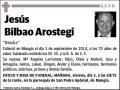 BILBAO AROSTEGI,JESUS