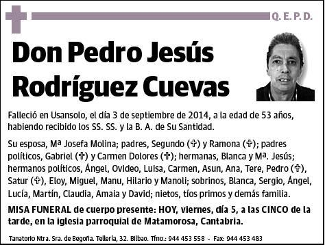 RODRIGUEZ CUEVAS,PEDRO JESUS
