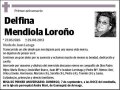 MENDIOLA LOROÑO,DELFINA