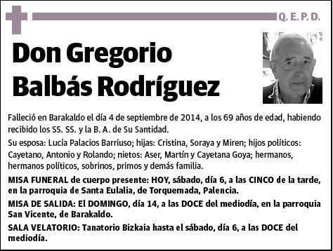 BALBAS RODRIGUEZ,GREGORIO