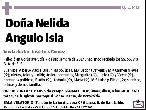 ANGULO ISLA,NELIDA