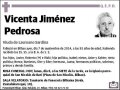 JIMENEZ PEDROSA,VICENTA