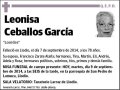 CEBALLOS GARCIA,LEONISA
