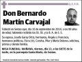 MARTIN CARVAJAL,BERNARDO