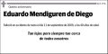 MENDIGUREN DE DIEGO,EDUARDO